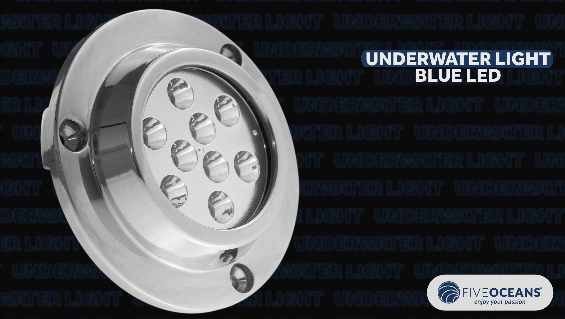 Amazon.com: Five Oceans 2-Pack Underwater Boat Lights, Blue